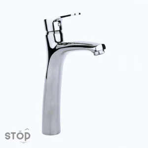 صدف-روشویی-بلند-کروم-۳