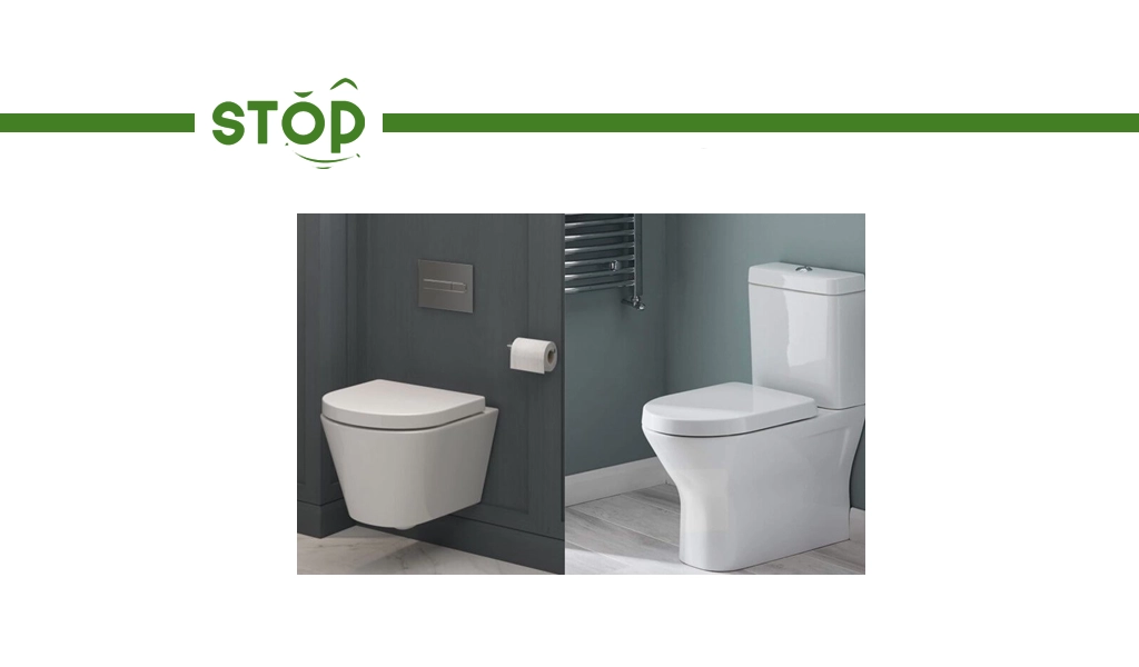 توالت فرنگی وال هنگ